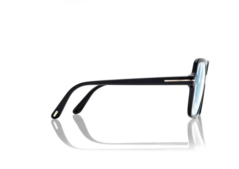 SQUARE BLUE BLOCK OPTICALS BLACK online